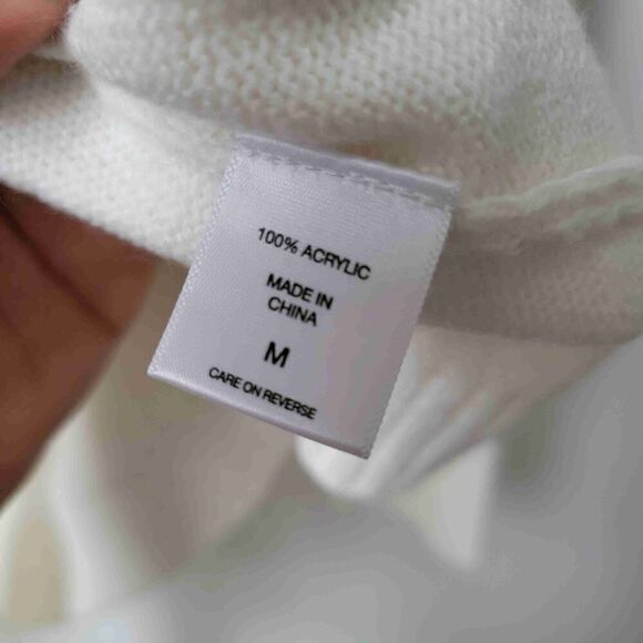 New York & Company Hooded Striped Open Front Cardigan Womens Size Medium - Picture 5 of 8